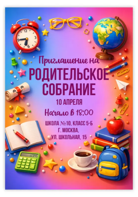 Родительское собрание