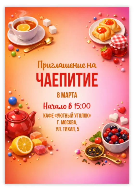 Чаепитие