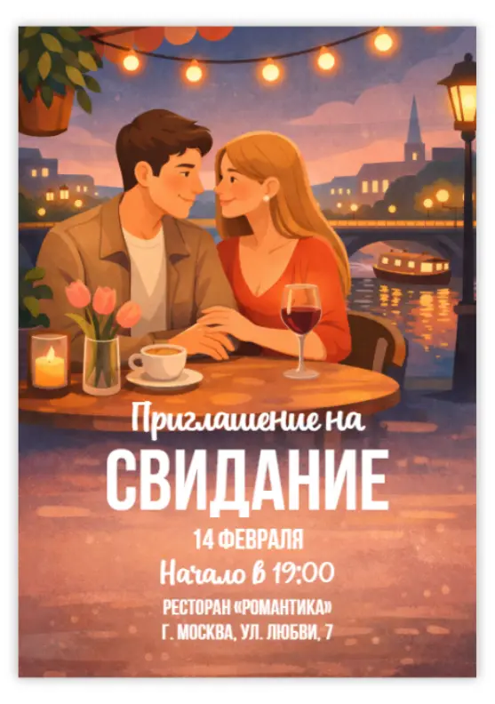Приглашение на свидание