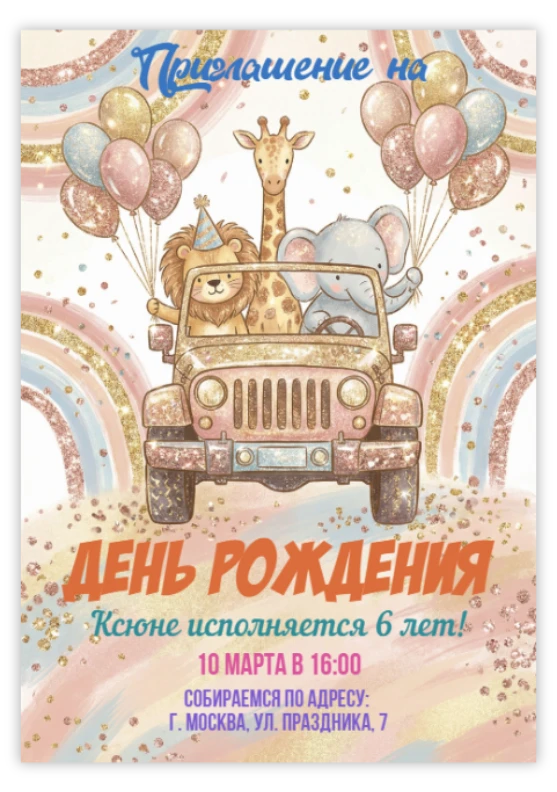 Детский день рождения